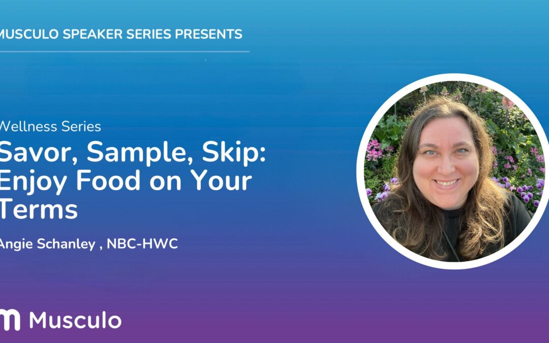 Savor, Sample, Skip: Enjoying Food on Your Terms